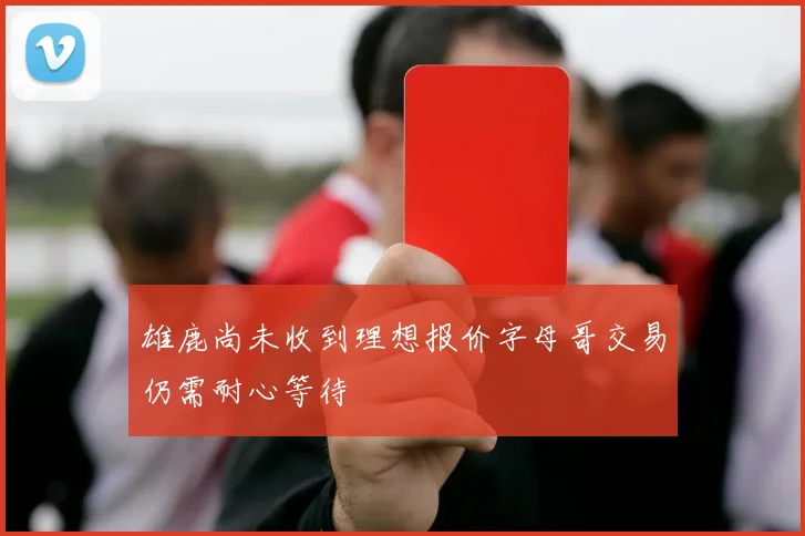 雄鹿尚未收到理想报价字母哥交易仍需耐心等待