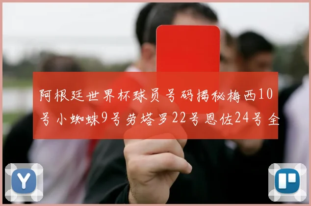 阿根廷世界杯球员号码揭秘梅西10号小蜘蛛9号劳塔罗22号恩佐24号全解析